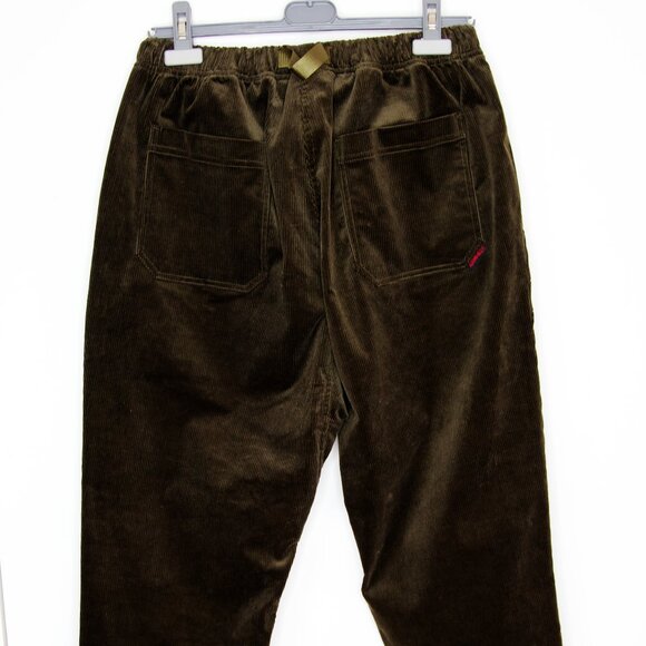 BNWT AW24 GRAMICCI CORDUROY LOOSE TAPERED RIDGE PANT GREEN S - Picture 3 of 15